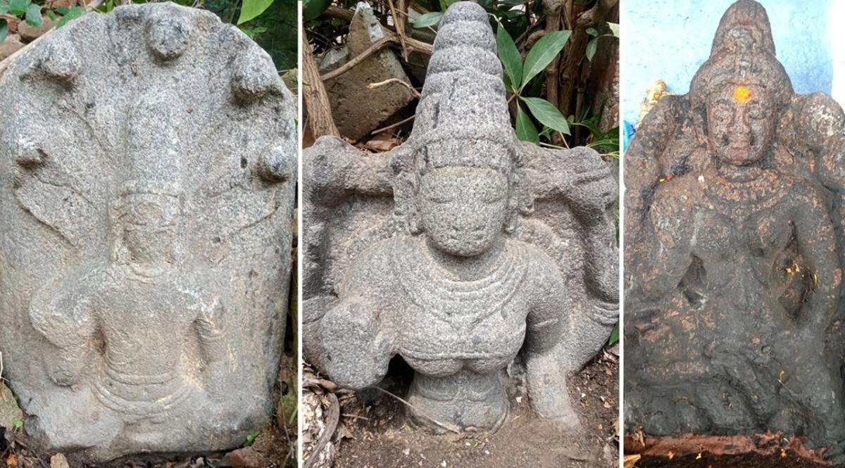 விழுப்புரம் அருகே ஆயிரம் ஆண்டுகள் பழமையான சோழர் கால சிற்பங்கள் கண்டெடுப்பு