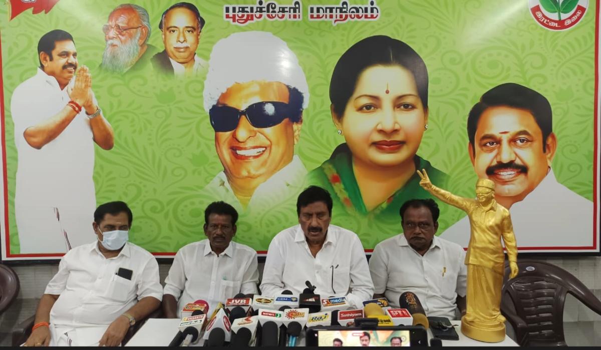 புதுச்சேரியில் எஸ்ஐஆர் நடைமுறைகளில் குற்றப்புணர்ச்சி – அதிமுக குற்றச்சாட்டு