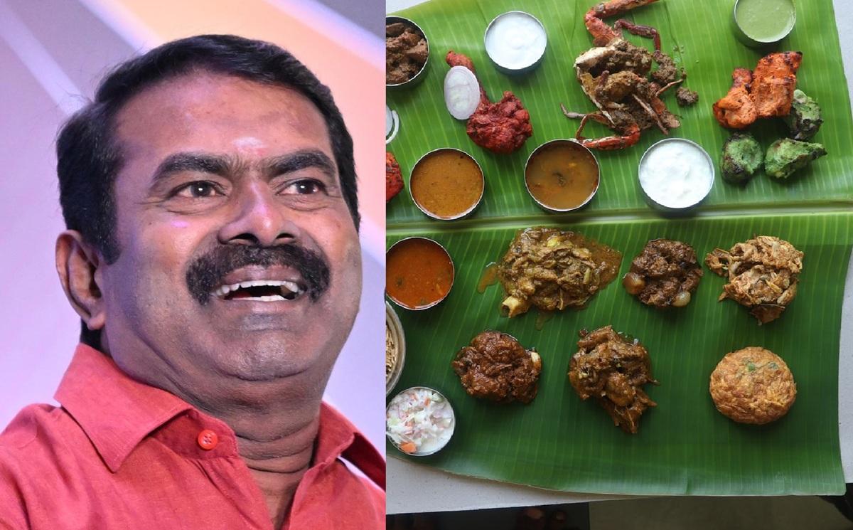 சீமான் 59வது பிறந்தநாளை முன்னிட்டு 3 ஆயிரம் பேருக்கு கறி விருந்து – தலைவர்களிடமிருந்து வாழ்த்துகள்