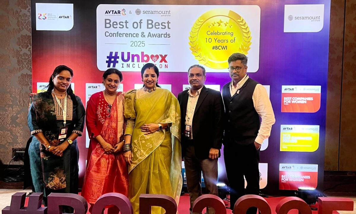 பெண்கள் பணிபுரிவதற்கு ஏற்ற சிறந்த நிறுவனங்களுக்கு ‘அவதார்’ விருது வழங்கப்பட்டது