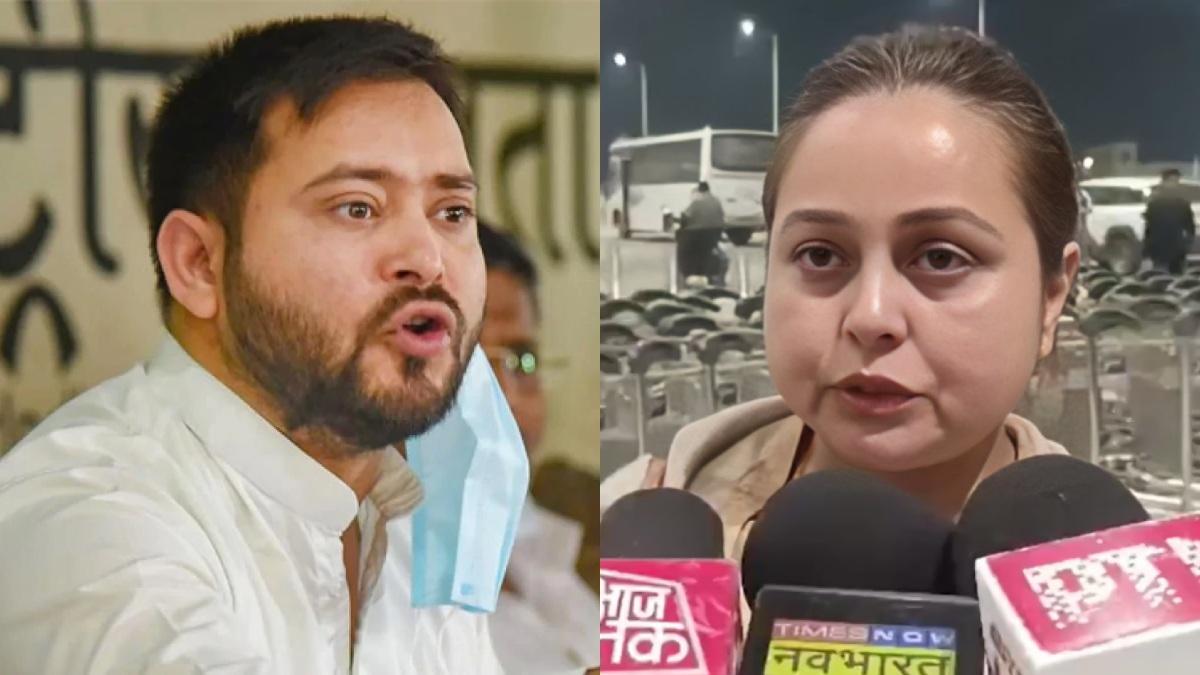 இழிவாக திட்டி, காலணியை கழற்றி தாக்க முயற்சி… தேஜஸ்வியை நேரடியாகச் சொல்லாமல், வெளிப்படையாக குற்றச்சாட்டு