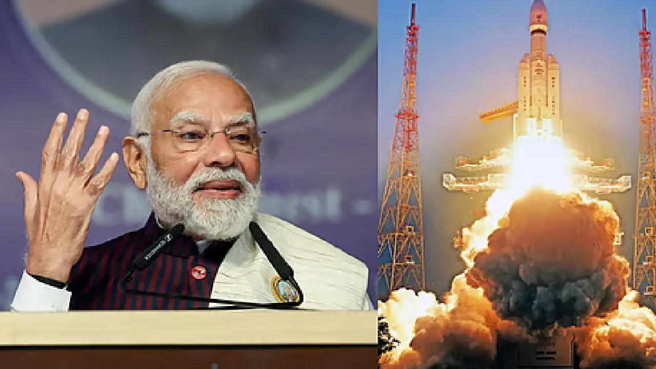 விண்வெளி துறையில் இந்தியா உயர்ந்து நிற்கிறது – பெருமிதம் தெரிவிக்கும் பிரதமர் மோடி!