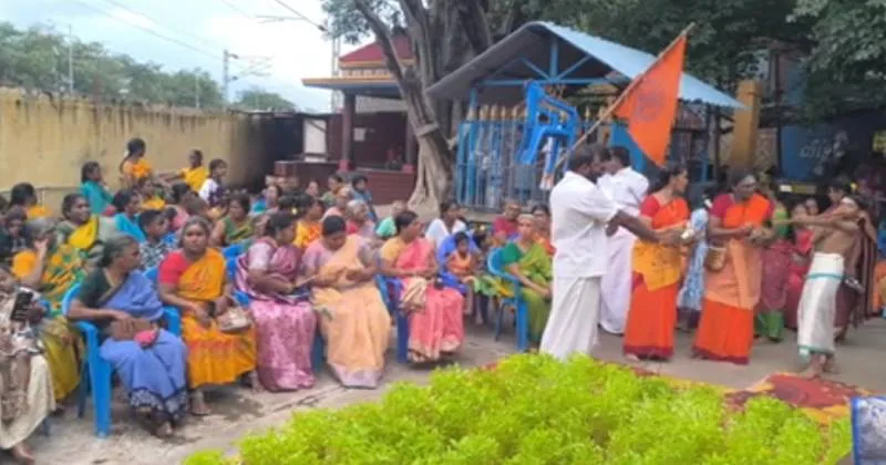 திருப்பரங்குன்றம் மலைமேல் கார்த்திகை தீபம் ஏற்ற அனுமதி கோரி – இந்து முன்னணி சார்பில் கூட்டுப் பிரார்த்தனை