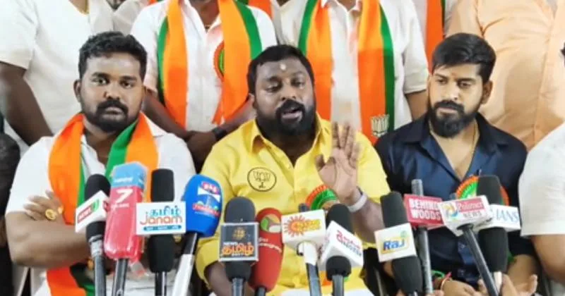 திருப்பரங்குன்றத்தில் தீப ஏற்றத்தை தடுக்க திமுக முயற்சி செய்கிறது – எஸ்.ஜி. சூர்யா குற்றச்சாட்டு
