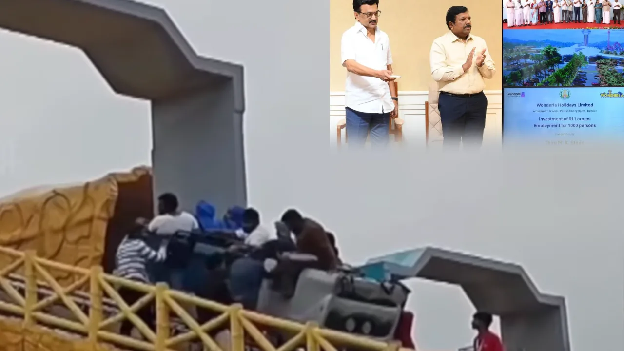 வொண்டர்லாவில் பயணிகள் அச்சத்தில் – செயலிழந்த ரைடுகள் பாதுகாப்பு சிக்கலை வெளிக்கொணர்கின்றன