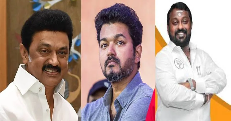 சட்டப்பேரவைத் தேர்தலில் 3வது இடத்துக்கான போட்டி திமுக–தவெக இடையே” – எஸ்.சி. சூர்யா