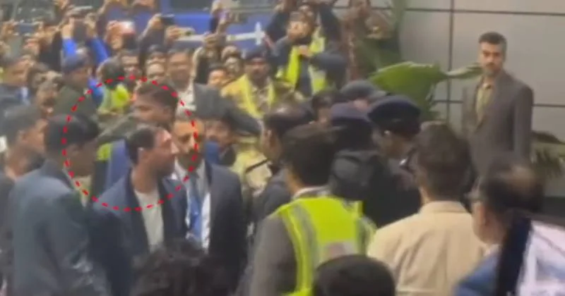 இந்திய மண்ணில் காலடி வைத்த உலக கால்பந்து நட்சத்திரம் மெஸ்ஸி