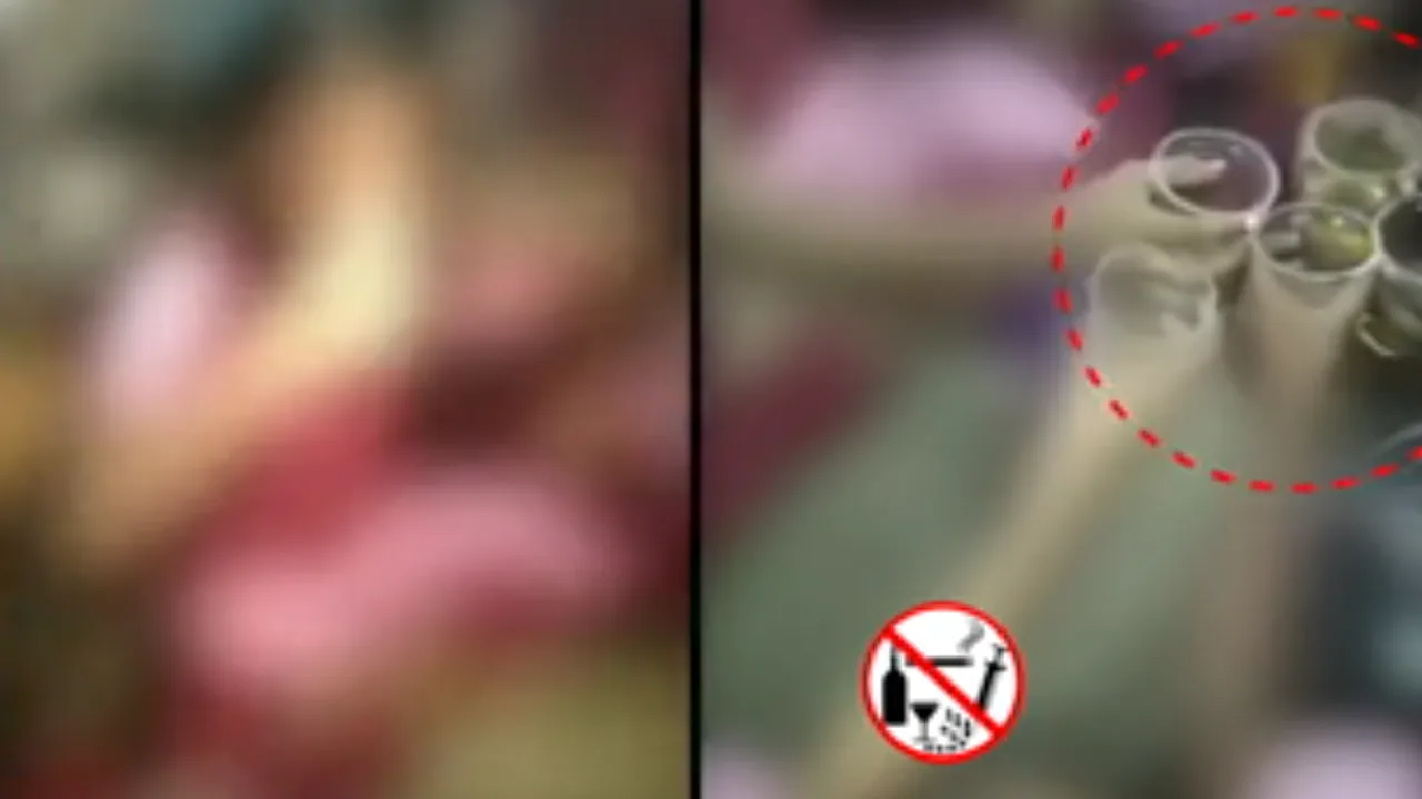 வகுப்பறையில் மதுபானம் அருந்திய 9ஆம் வகுப்பு மாணவிகள் – 6 பேர் தற்காலிக நீக்கம்