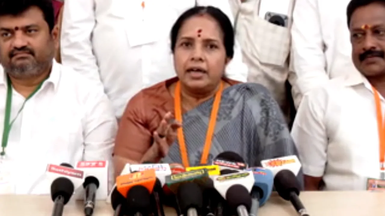 கேரளத்தில் பாஜக தேவை என்பதை மக்கள் உணரத் தொடங்கினர் – வானதி சீனிவாசன்