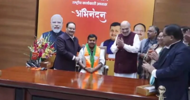 பாஜக தேசிய செயல் தலைவராக நிதின் நபின் பொறுப்பேற்பு