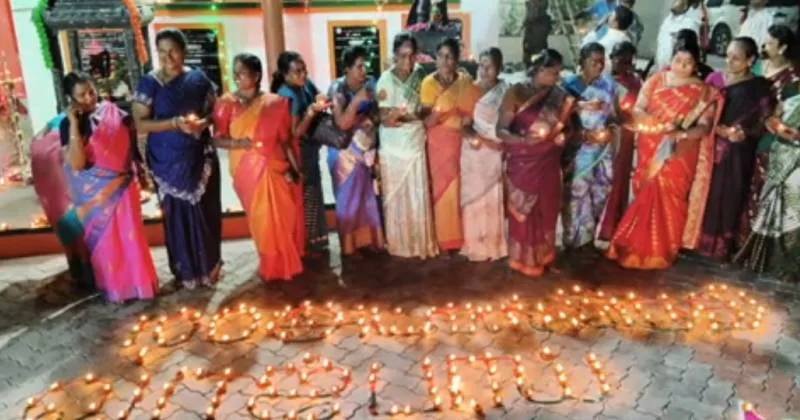 முன்னாள் பிரதமர் வாஜ்பாய் நூற்றாண்டு பிறந்த நாள் – விருதுநகரில் பாஜகவினர் தீபம் ஏற்றி மரியாதை