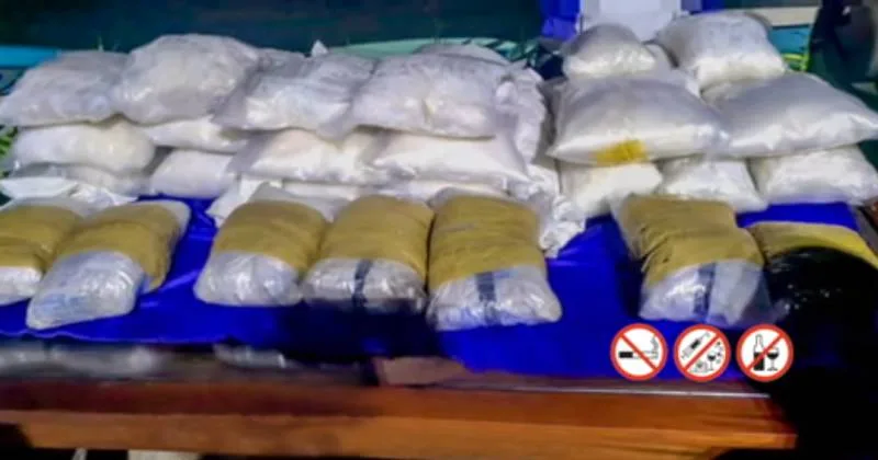 இலங்கையில் ₹100 கோடி மதிப்பிலான போதைப் பொருட்கள் பறிமுதல் – 3 பேர் கைது