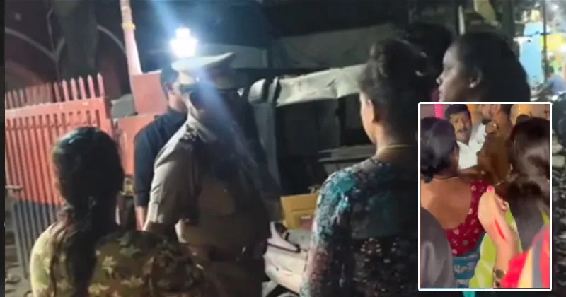 திருவள்ளூரில் 7 மாத கர்ப்பிணியை தாக்கிய அரசியல் பிரமுகர் – வைரலாகும் வீடியோ