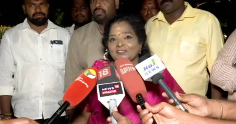 என்.டி.ஏ., இண்டி கூட்டணி இருபுறமும் அழுத்தம் – முதல்வரை விமர்சித்த தமிழிசை