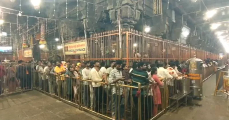 2026 ஆங்கில புத்தாண்டு – அண்ணாமலையார் கோயிலில் பெருந்திரளான பக்தர்கள்!