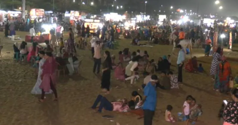 காணும் பொங்கல் கோலாகலம் – தமிழகம் முழுவதும் சுற்றுலா தலங்களில் திரண்ட மக்கள்