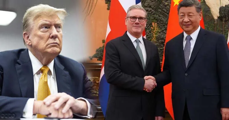 சீனாவுடன் பிரிட்டன் வர்த்தக தொடர்பு அபாயகரம் – ட்ரம்ப் கடும் விமர்சனம்