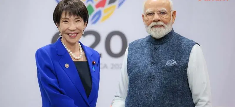 ஜப்பான் தேர்தலில் அபார வெற்றி – சனே தகாய்ச்சிக்கு பிரதமர் மோடி பாராட்டு