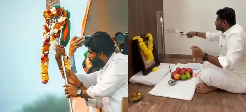 திருப்பரங்குன்றம் தீபத்தூணில் தீபம் ஏற்ற உறுதி ஏற்போம்: பாஜக அண்ணாமலை அழைப்பு!