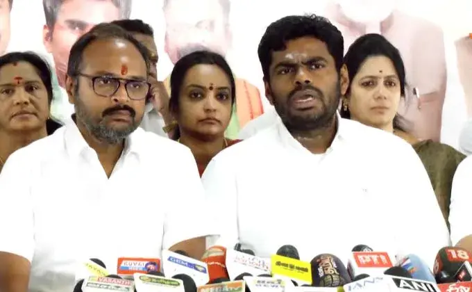 பாஜக தேர்தல் பணிகளில் இருந்து அண்ணாமலை விலகல்