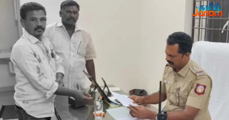 காவல் நிலையத்தில் திரண்ட பாஜக தொண்டர்கள் – சம்பவம் என்ன?