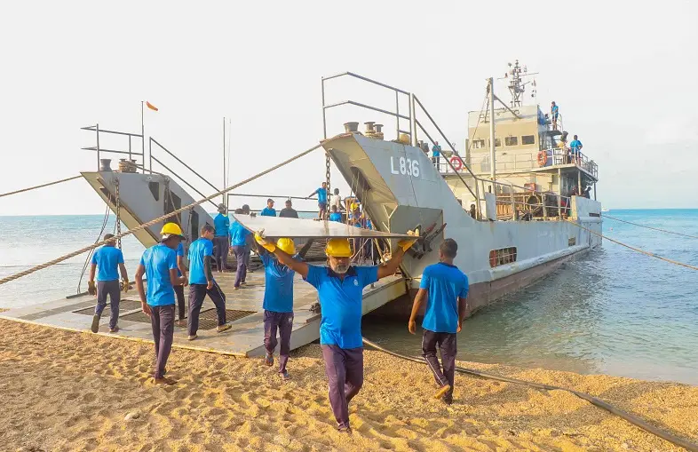 கச்சத்தீவு புனித அந்தோணியார் ஆலய திருவிழா – பக்தர்களுக்காக வசதிகளை ஏற்படுத்தும் இலங்கை கடற்படை