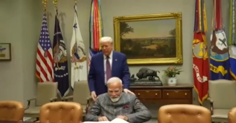 இந்தியா – அமெரிக்கா வர்த்தக உடன்பாடு: புதிய காலகட்டத்தைத் தொடங்கிய பிரதமர் மோடி