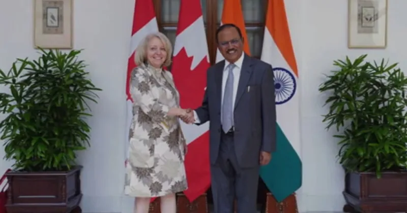 அஜித் தோவலின் ராஜதந்திர வெற்றி : குற்றத் தடுப்பில் இந்தியா–கனடா இணைப்பு