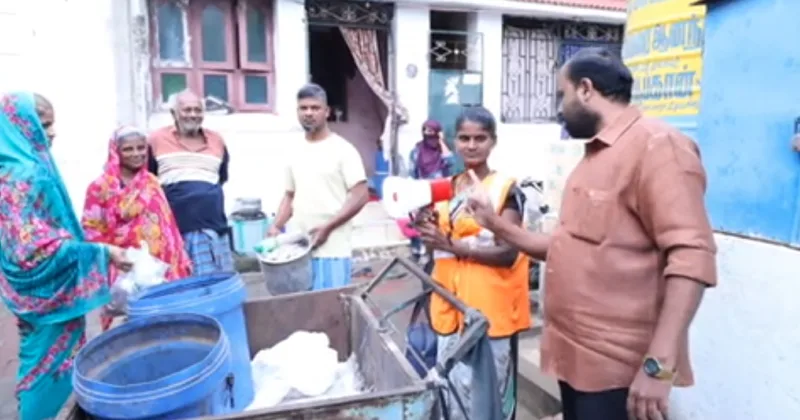 தூய்மை பணியாளர்களுக்கு விசில் தடை – சிவகங்கை திமுக நகர்மன்ற உறுப்பினர் உத்தரவு