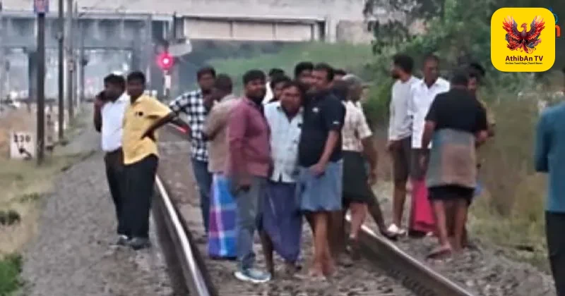 மதுரை அருகே சோகம்: குடும்பப் பிரச்சினையால் மன உளைச்சல் – ரயில் முன் பாய்ந்து வாலிபர் தற்கொலை!