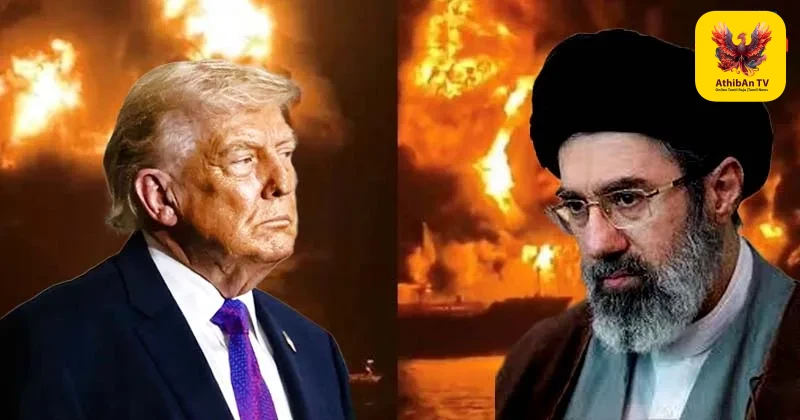 நீருக்கடியில் இருந்து சீறிவந்த ட்ரோன்: அமெரிக்க எண்ணெய் கப்பலைத் தகர்த்த ஈரான் – இந்திய மாலுமி பலி!