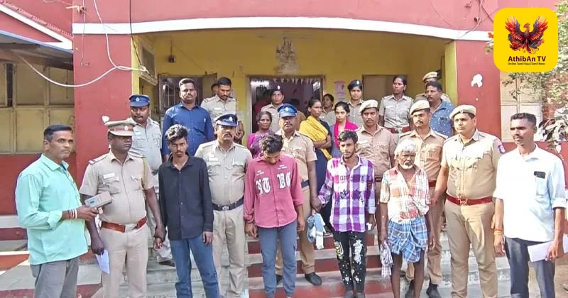 விழுப்புரம் சவுக்குத் தோப்பு கொலை: துணை நடிகை உட்பட 9 பேர் கைது – திருமண ஆசையே வினையானது!