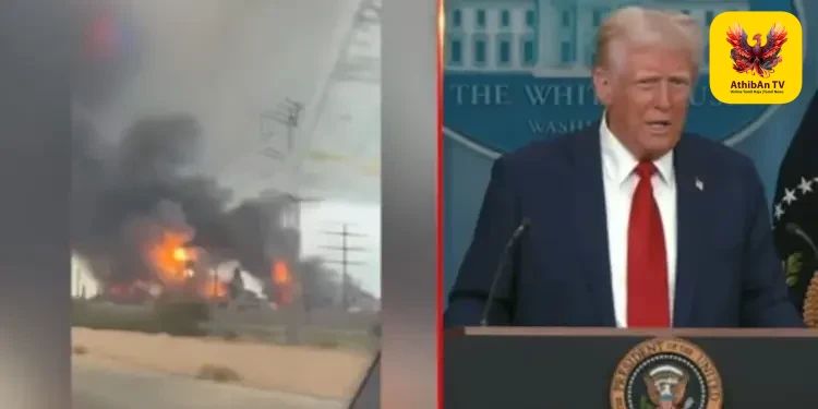 ஈரான் மின் கட்டமைப்புகள் மீதான தாக்குதல் 10 நாட்களுக்கு நிறுத்தி வைப்பு: அதிபர் ட்ரம்ப் அதிரடி அறிவிப்பு!