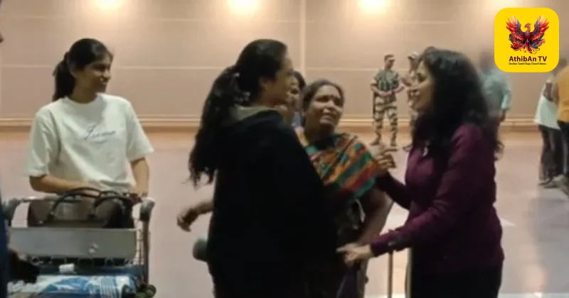 மத்திய கிழக்கு போர் பதற்றம்: துபாயில் சிக்கிய 217 இந்தியர்கள் சிறப்பு விமானம் மூலம் சென்னை வருகை!