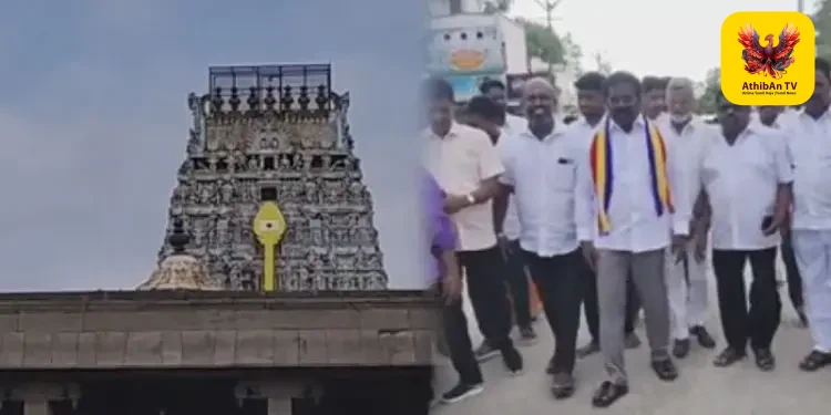 கந்தசாமி கோயிலில் பாமக வேட்பாளர் வழக்கறிஞர் பாலு சாமி தரிசனம்: திருப்போரூர் எம்எல்ஏ மீது பரபரப்பு புகார்!