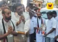 கோபி அருகே அதிமுக வேட்பாளர் பிரபு தீவிர பிரசாரம்: கோயிலில் தரிசனம் செய்து வாக்கு சேகரிப்பு!