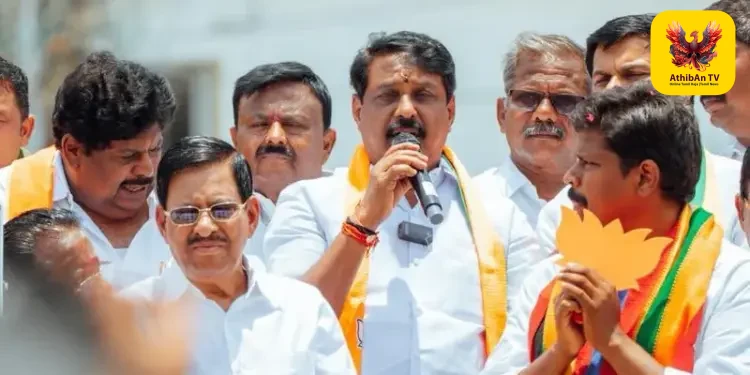 “5 ஆண்டுகால மக்கள்விரோத திமுக ஆட்சிக்கு முடிவுகட்ட வேண்டும்” – ராசிபுரத்தில் நயினார் நாகேந்திரன் ஆவேசப் பேச்சு!