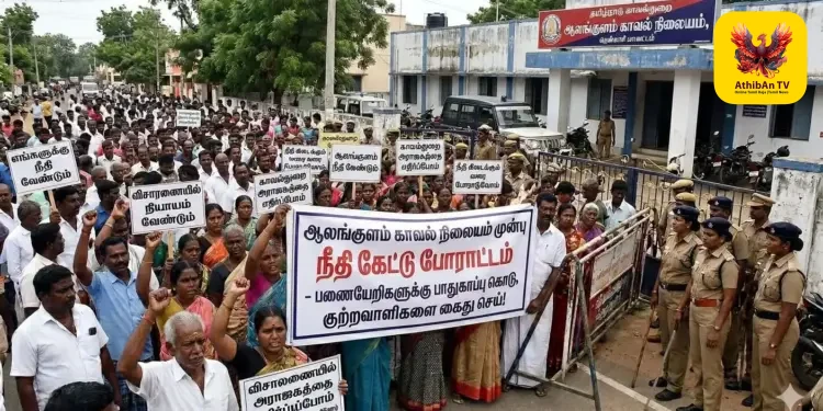 எளியோர் மீது பாயும் காவல்துறையின் துப்பாக்கி: ஆலங்குளம் துப்பாக்கிச்சூடு சம்பவத்திற்குச் சமூக வலைதளங்களில் கடும் கண்டனம்!