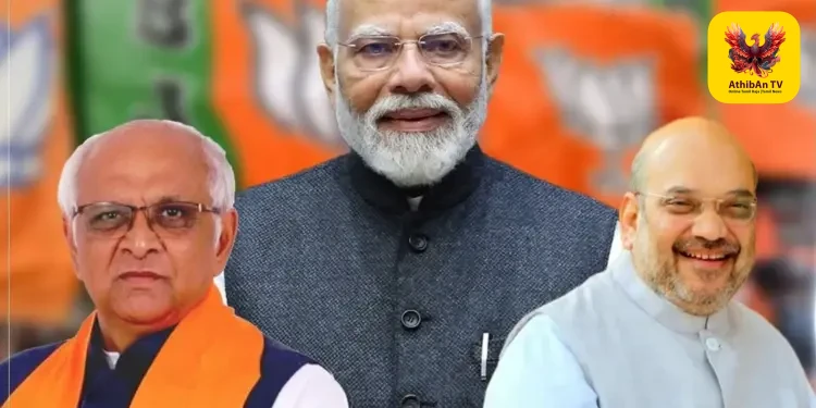 குஜராத் உள்ளாட்சித் தேர்தல்: 15 மாநகராட்சிகளிலும் பாஜக இமாலய வெற்றி – எதிர்க்கட்சிகளை வீழ்த்தி வாக்கு சதவிகிதத்தில் சாதனை!