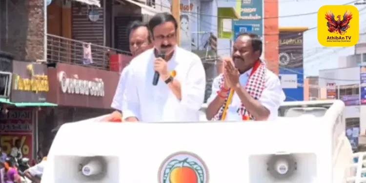 கொள்ளையடித்த பணத்தை வழங்குகிறது திமுக; தேர்தலுக்கு ரூ.20 ஆயிரம் கோடி செலவு: அன்புமணி ராமதாஸ் குற்றச்சாட்டு!