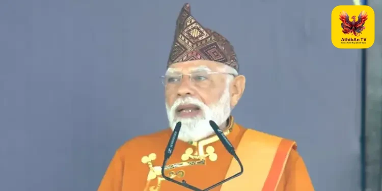 சிக்கிம் வளர்ச்சியைத் தடுத்த காங்கிரஸ்: ‘அஷ்டலட்சுமி’களாக வடகிழக்கு மாநிலங்கள் மிளிர்கின்றன – பிரதமர் மோடி காட்டம்!