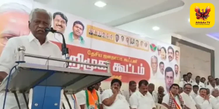“ஊழல் ஆட்சியை அகற்ற மக்கள் தயார்” – தளியில் அதிமுக முன்னாள் அமைச்சர் கே.பி.முனுசாமி ஆவேசப் பேச்சு!
