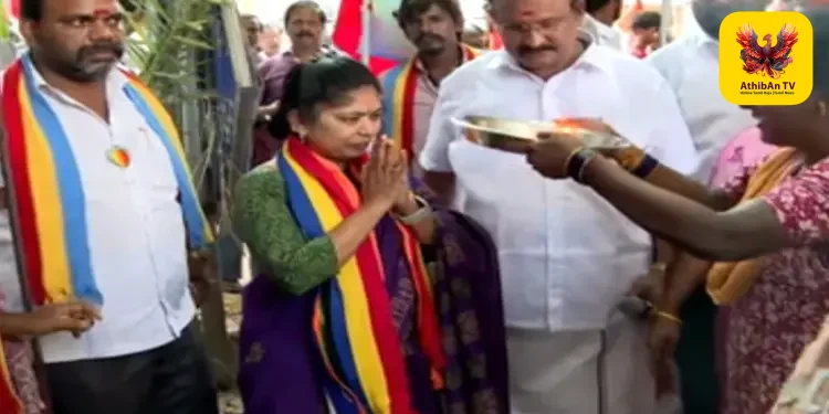 “தோல்வி பயத்தில் திமுகவினர் டோக்கன் விநியோகம்” – பெரம்பூர் பாமக வேட்பாளர் திலகபாமா அதிரடி குற்றச்சாட்டு!