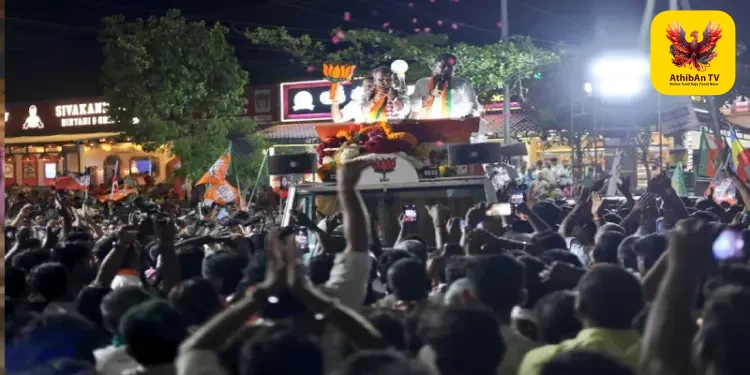 “ஓய்வு பெற்ற பணியிடங்களைக் கூட திமுக அரசு நிரப்பவில்லை” – அவிநாசியில் அண்ணாமலை கடும் விமர்சனம்!