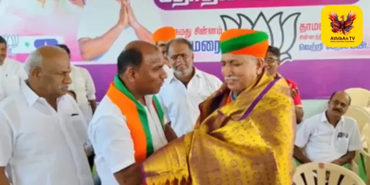 “இரட்டை இன்ஜின் ஆட்சியால் தமிழகத்திற்குப் புதிய மருத்துவக் கல்லூரிகள்” – திருப்பூரில் அர்ஜுன் ராம் மேக்வால் பேச்சு!