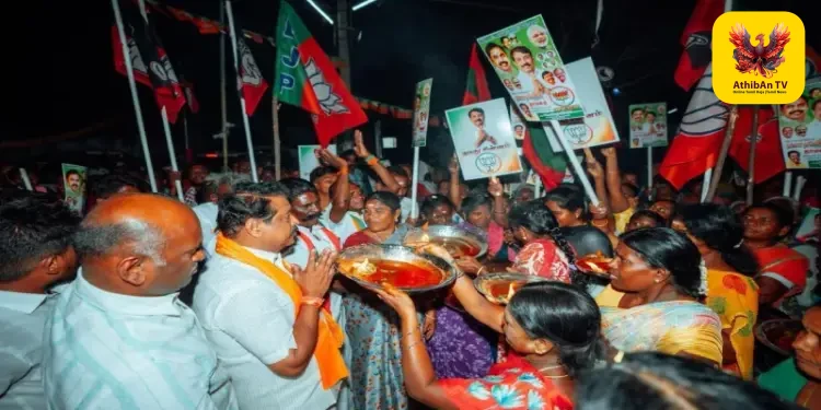 தேசிய ஜனநாயக கூட்டணியைக் கண்டு முதல்வர் அச்சம்: சாத்தூரில் நயினார் நாகேந்திரன் அதிரடி பேச்சு!