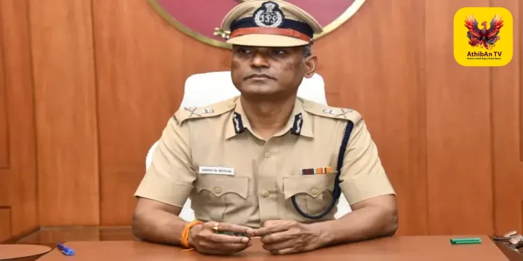சென்னை பெருநகர காவல் ஆணையாளராக அபின் தினேஷ் மோதக் பொறுப்பேற்பு!