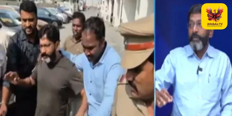 யூடியூபர் சவுக்கு சங்கர் மீது மீண்டும் பாய்ந்தது குண்டர் சட்டம்: அதிரடி நடவடிக்கையில் சென்னை போலீஸ்!