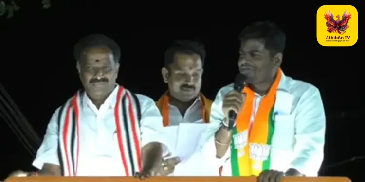 அரசியலுக்கு ஏன் வந்தோம் என செந்தில் பாலாஜி வருத்தப்படுவார்: கரூரில் அண்ணாமலை அதிரடிப் பேச்சு!