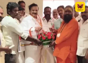 பாஜக வேட்பாளர் ராம சீனிவாசனுக்கு விஸ்வகர்மா சமூக மக்கள் கட்சி ஆதரவு!